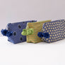 Casper Green Block Printed Makeup Pouch