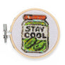 Pickle Mini Cross Stitch Embroidery
