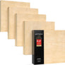 Arteza® Wood Canvas Panels Pack, 8" x 8", 5 pc.