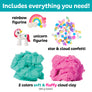 Sensory Mini Play Kit Jar with Cloud Clay: Unicorn Theme