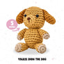 Bucilla ® Amigurumi Crochet Kit - Dion the Dog 5"