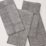 Tiny Dot Black Block Printed Napkins - set of 4