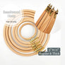 Round Beechwood Hoop 3"/4"/5"/6"/7"/8"/9"/11"/12"