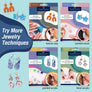 Texture Clay Earrings - Adult Craft Kit Makes 3 Pairs