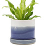Minute Handmade Ceramic Planter Indoors Pot With Saucer