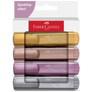 4 Count Metallic Highlighter Set B