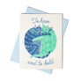 To Have And To Hold - Risograph Wedding Card