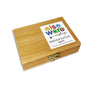 Watercolor Set - Eco-Friendly Bamboo Box - 18 Colors