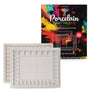 Pintar 33-Well Ceramic Palette for All Water-Based Paints