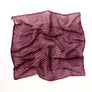 Square Bandana Scarf Artisan Block Print Ladies - Violet