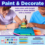 Neon Glow Pottery Studio Craft Kit for Kids