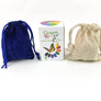 8 Colors in a Muslin Bag. Very Popular for All Ages.