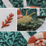 Forest Floor - Embroidery Stitch Sampler