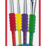 Soft Touch Paintbrushes, Assorted Sizes - Set of 4