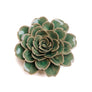 English Garden Ceramic Flowers With Keyhole For Hanging