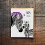 Mom Zebra Mother's Day Greeting Card