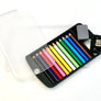 22134 12 Mini Pencils in Clear Card Case-1