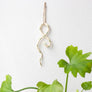 Small Hanging Ceramic Snake