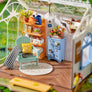 DIY Miniature House Kit: Dreamy Garden House