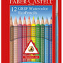 12 Grip Watercolor Pencils with Raised Grip - EcoPencils
