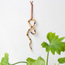 Small Hanging Ceramic Snake