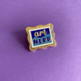 Art Nerd Enamel Pin | Artist Accessories
