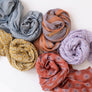 Marta Sage Block Printed Scarf