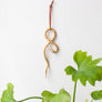 Small Hanging Ceramic Snake