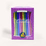 Chanukah Candles - Metallic Multi Color - 45 Pack