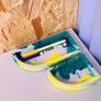 Set of two Jesmonite Storage Trays