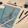PaintON Mixed Media Pads - 250g - Six Colors - Three Sizes