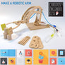 Robotic Arm Kit |
Wooden Engineering Model Building Kit