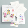 Watercolor Painting Kit : Wildflowers No1