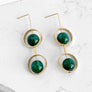 Ariel Earrings - Greens