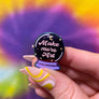 Make More Art Enamel Pin | Artist Accessory