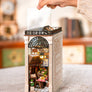 DIY Book Nook Kit: Paris Arcade Date with Dust Cover
