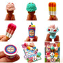 382921 Iwako Ice Cream Shop Eraser Card