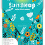 Sun Snap Photo Paper: Cyanotype sun print kit 5.8x8.3”