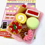 383471 Iwako French Pastry Eraser Card