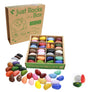 Just Rocks in a Box 32 colors /2 of each color-64 Crayons