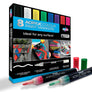 Acrylic Color Paint Marker Pens, Medium tip, Set of 8