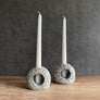 Silhouette Stone Candleholder