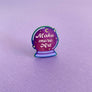 Make More Art Enamel Pin | Artist Accessory