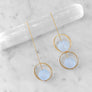 Callisto Earrings--Blues