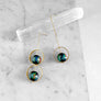 Callisto Earrings--Greens