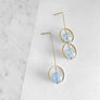 Callisto Earrings--Blues
