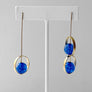 Callisto Earrings--Blues