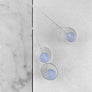 Callisto Earrings--Blues
