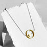 Circle and Dot Necklace