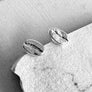 Coffee Bean Post Earrings